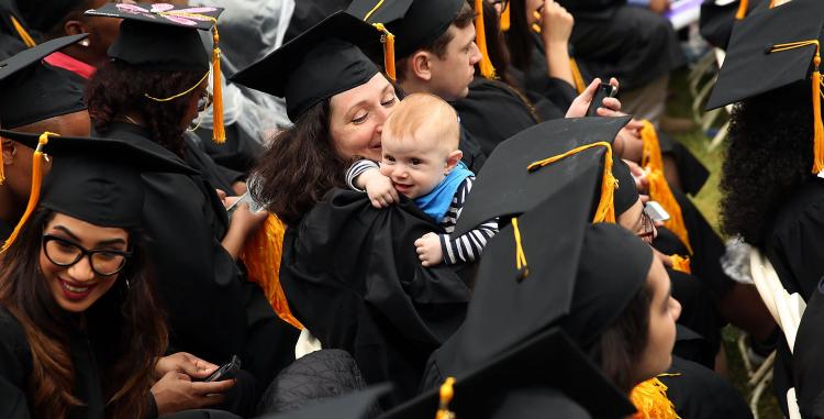 Graduating parent
