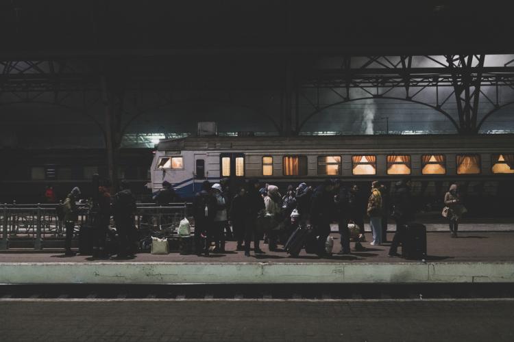 train in Ukraine
