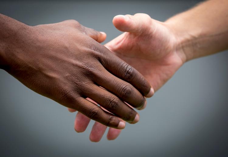 shaking hands
