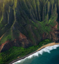 Nā Pali Coast State Wilderness Park in Kauai, Hawaii