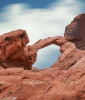 Arch Rock at the Valley of Fire State Park in Nevada