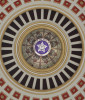  Oklahoma State Capitol's dome ceiling