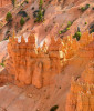 Hoodoo rock formations in Utah
